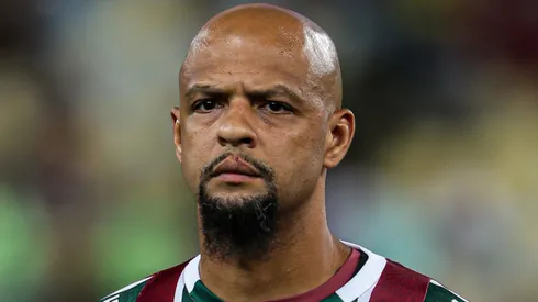Felipe Melo, ex-jogador do Fluminense. (LUCAS MERÇON e MARCELO GONÇALVES / FLUMINENSE FC)