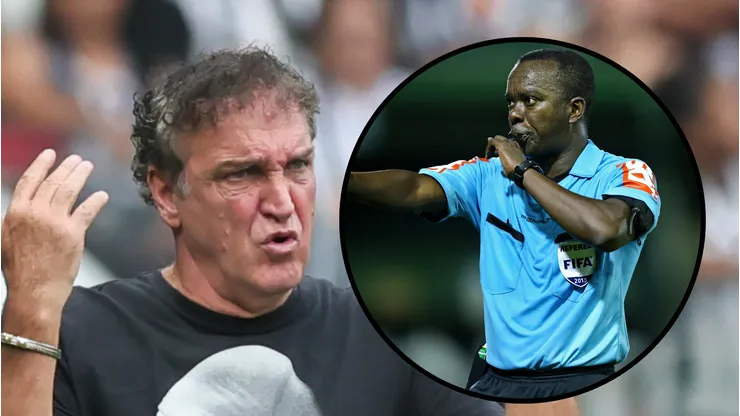 Cuca contestou o gol confirmado de Arezo.