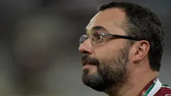 RJ - RIO DE JANEIRO - 09/03/2024 - CARIOCA 2024, FLUMINENSE X FLAMENGO - Mario Bittencourt presidente do Fluminense durante partida contra o Flamengo no estadio Maracana pelo campeonato Carioca 2024. Foto: Thiago Ribeiro/AGIF