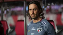 Zubeldía é o técnico do São Paulo. Foto: Marco Miatelo/AGIF