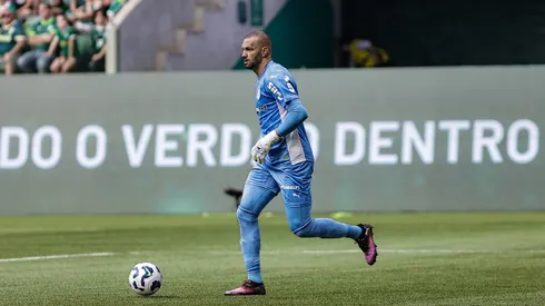 Weverton lamentou empate do Palmeiras. Foto: Fabio Giannelli/AGIF