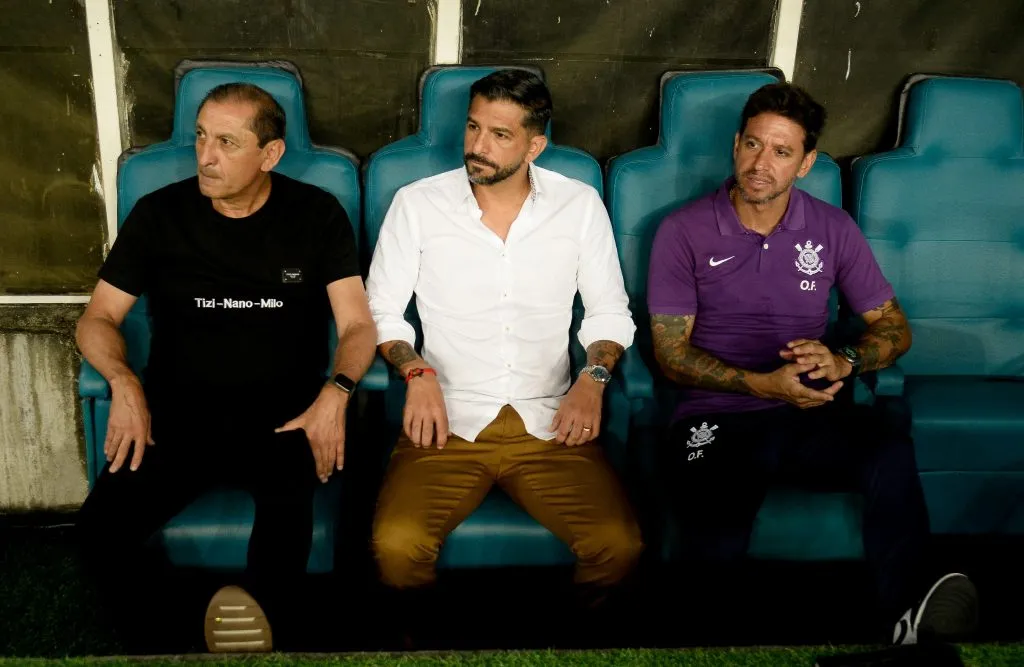 Ramon Diaz técnico do Corinthians – Foto: Jhony Pinho/AGIF