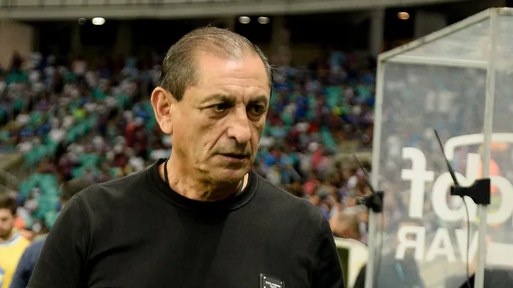 Ramon Diaz técnico do Corinthians durante partida contra o Bahia - Foto: Jhony Pinho/AGIF