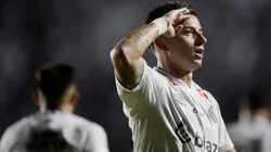 Álvaro Barreal entra na vaga de Gabriel Veron no ataque do Peixe contra CRB - Foto: Alexandre Loureiro/AGIF.