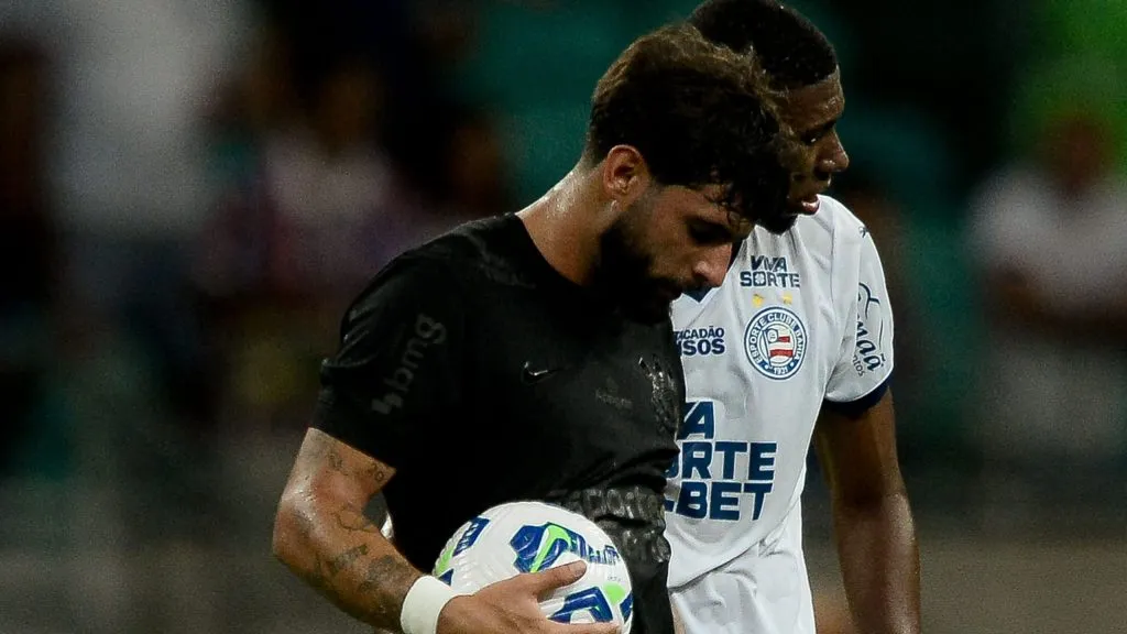 Yuri Alberto em jogo do Corinthians