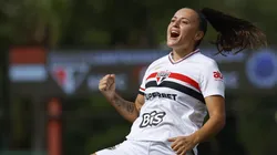 Camilinha comemora gol contra o Cruzeiro no Brasileirão - Foto: Rubens Chiri / São Paulo FC