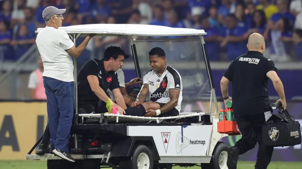 Lesão de David em 2024. Foto: Gilson Lobo/AGIF