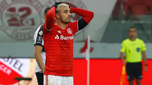 Ex-Internacional, Thiago Galhardo brilhou pelo Colorado entre 2020 e 2021 - Foto: Maxi Franzoi/AGIF