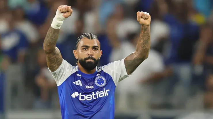 Gabigol em campo pelo Cruzeiro. Foto: Gilson Lobo/AGIF