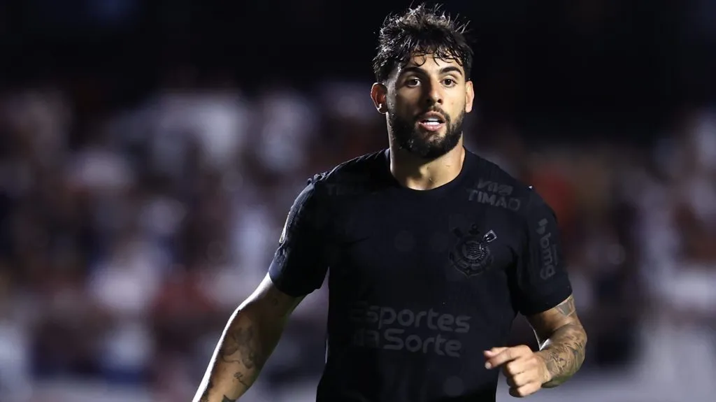 Yuri Alberto em partida pelo Corinthians. Foto: Marcello Zambrana/AGIF