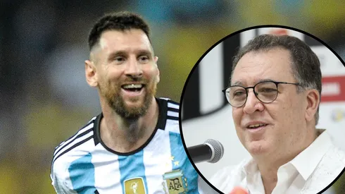 Messi é especulado no no Peixe. Fotos: Jhony Pinho/AGIF e Reinaldo Campos/AGIF