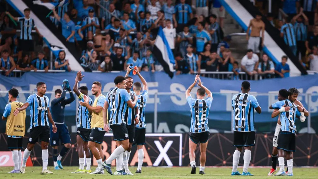 Grêmio começou o nacional com o pé direito - Foto: Maxi Franzoi/AGIF.