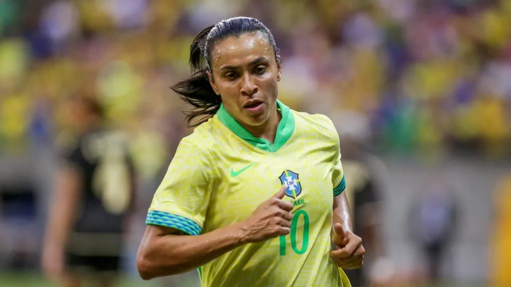 Marta na Seleção. Foto: Rafael Vieira/AGIF