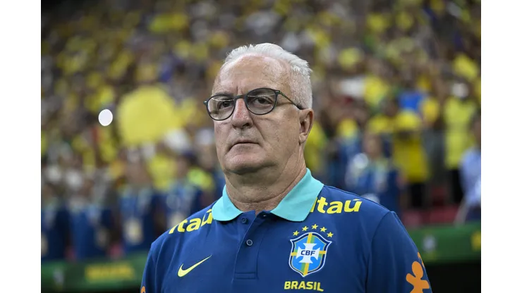 Dorival Junior, ex-técnico do Brasil, durante partida contra o Colombia no estadio Mane Garrincha pelo campeonato Eliminatórias da Copa Do Mundo 2026