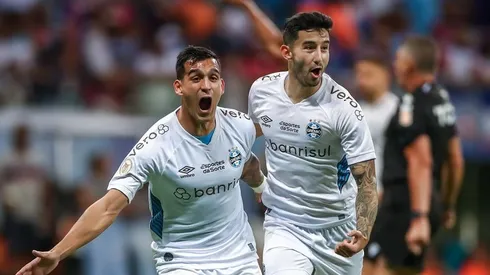 Cristaldo e Villasanti devem seguir no clube - Foto: Lucas Uebel/Grêmio.