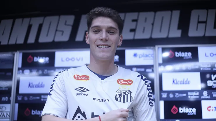 Argentino chegou recentemente ao Santos