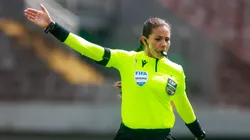 Árbitra Rejane Caetano da Silva. Foto: Luiz Erbes/AGIF