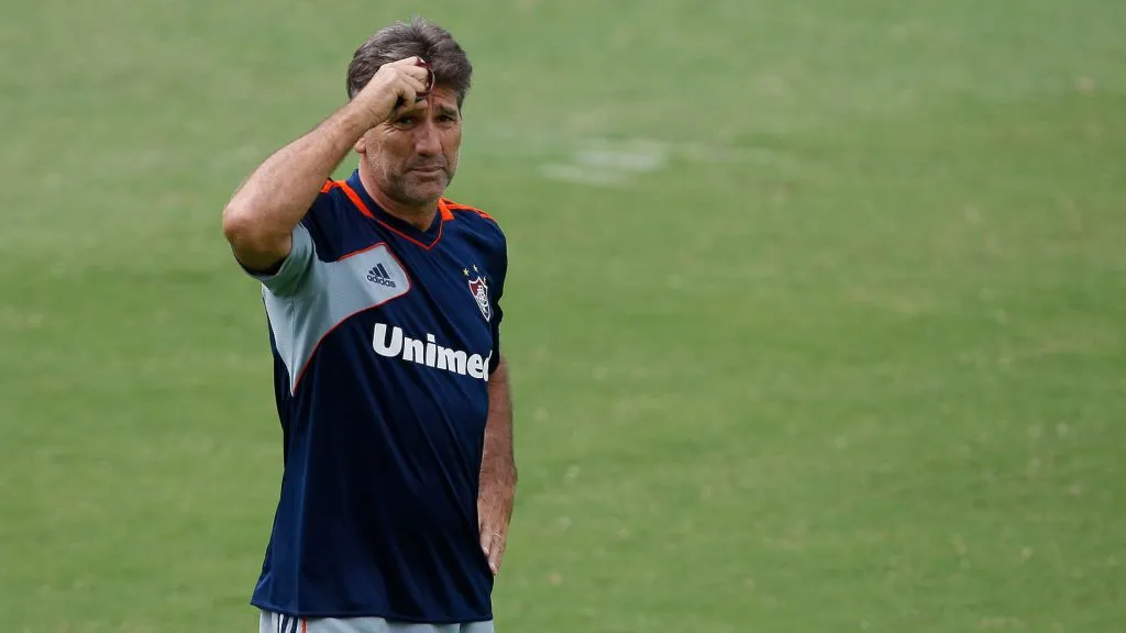 Alvo do Fluminense, Renato Gaúcho treinou o clube quatro vezes na carreira – Foto: Wagner Meier/AGIF