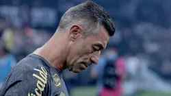 Pedro Caixinha durante partida entre Corinthians e Santos, na Neo Química Arena, pela semifinal do Campeonato Paulista.