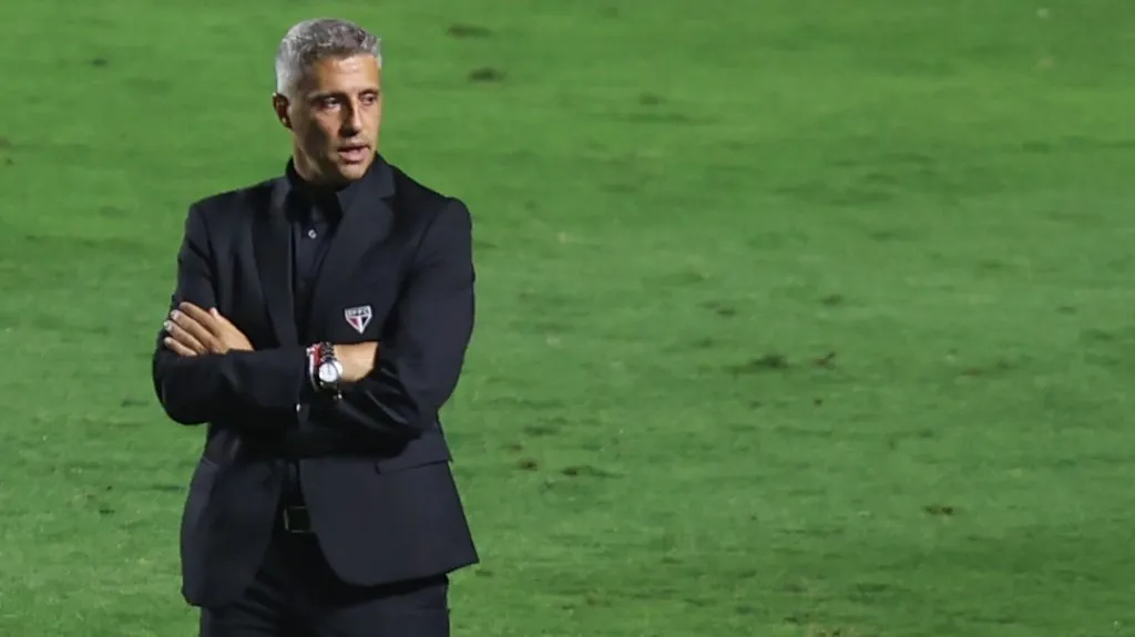 Crespo pelo São Paulo. Foto: Marcello Zambrana/AGIF