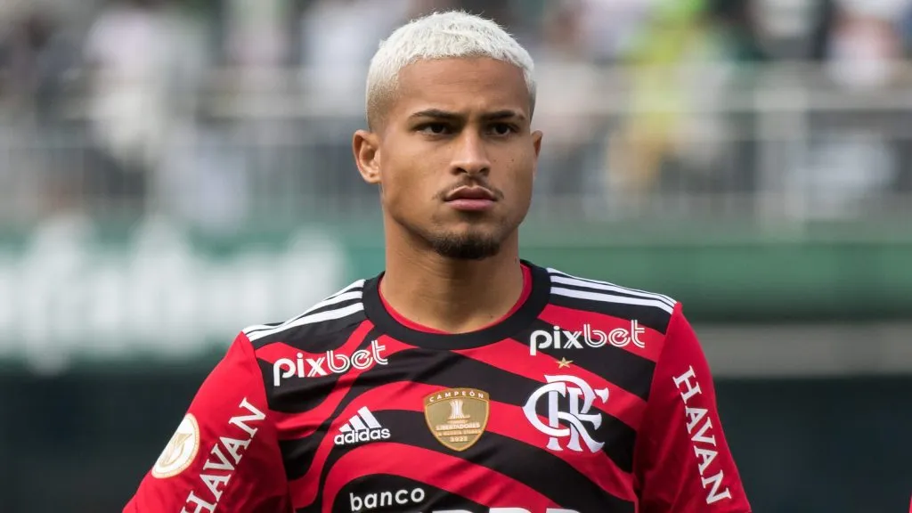 João Gomes se destacou pelo Flamengo -Foto: Robson Mafra/AGIF.