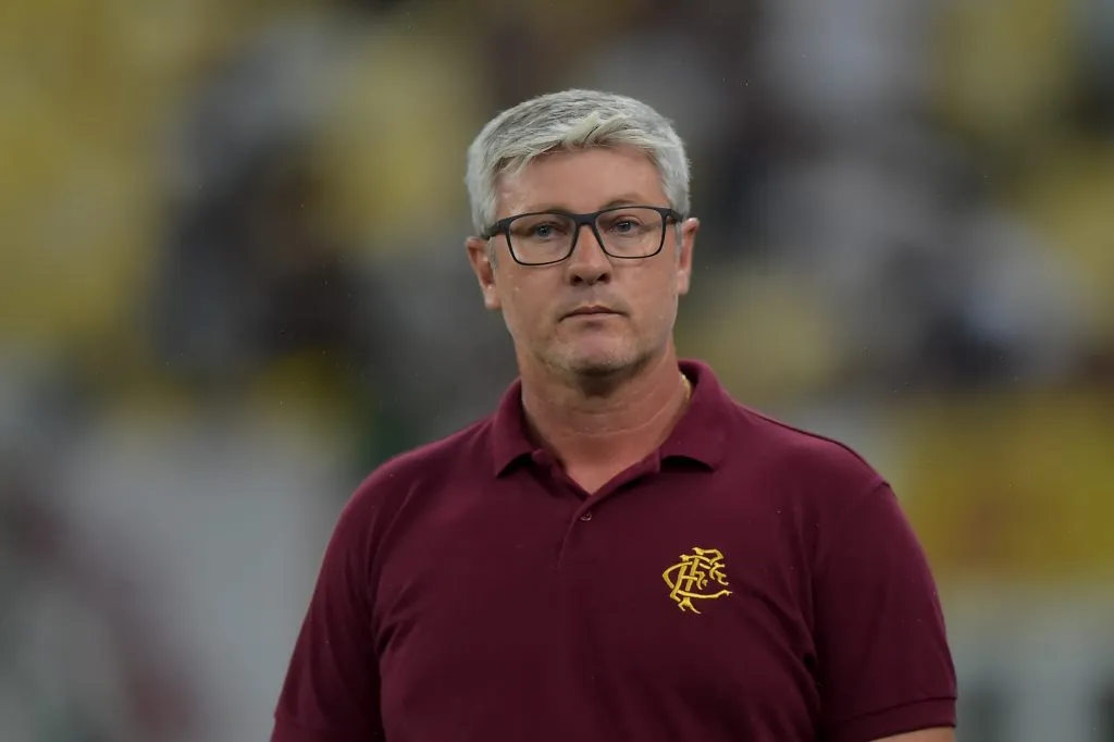 RJ – Rio de Janeiro – 12/02/2020 – carioca 2020, Fluminense x Flamengo -Odair Hellmann tecnico do Fluminense durante partida contra o Flamengo no estadio Maracana pelo campeonato Carioca 2020. Foto: Thiago Ribeiro/AGIF