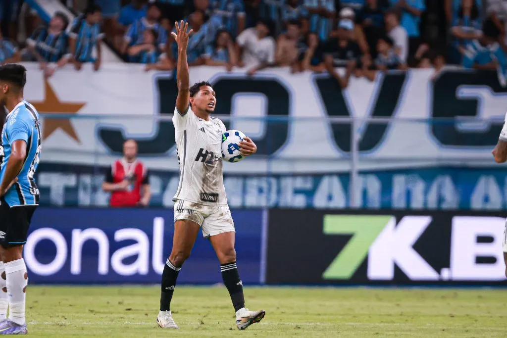 O Atlético-MG vem de uma derrota para o Grêmio, na estreia do Brasileirão. Foto: Maxi Franzoi/AGIF