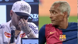 Para Romário, o melhor cenário é Neymar sair do Brasil e jogar nos Estados Unidos - Fotos: Reinaldo Campos e Robson Mafra/AGIF