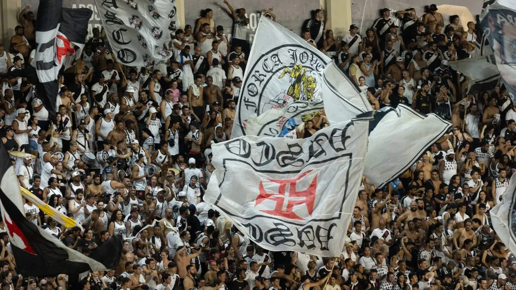 Torcida do Vasco compareceu em peso no Estádio de São Januário. Foto: Dikran Sahagian/Vasco.