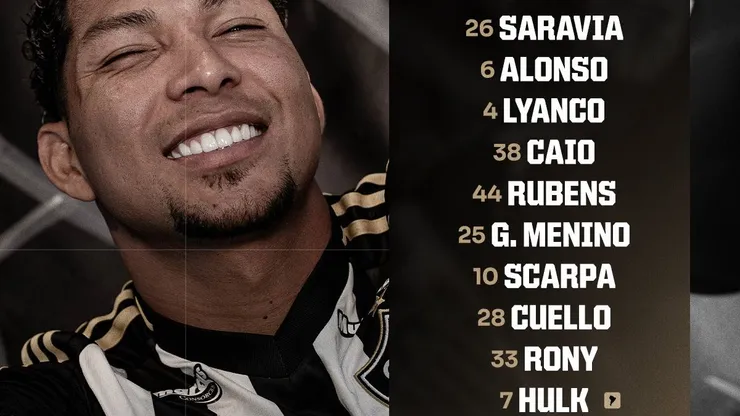 Foto: Atlético-MG/X