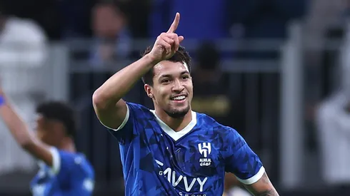 Marcos Leonardo é o artilheiro do Al-Hilal na temporada (Photo by Abdullah Ahmed)