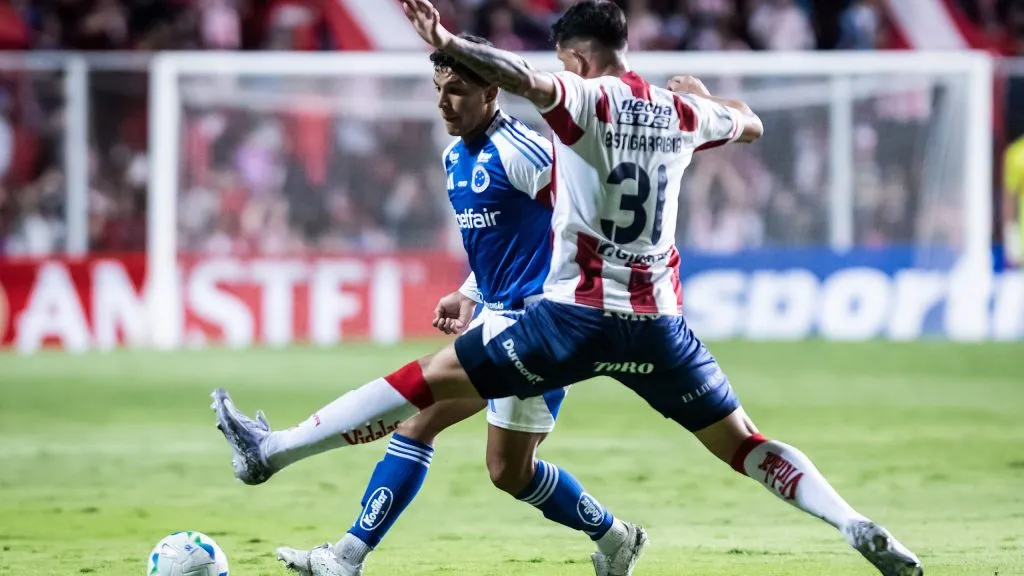Unión-ARG x Cruzeiro. Foto: Gustavo Aleixo/Cruzeiro