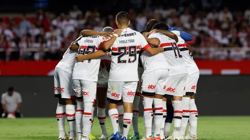 Elenco do Tricolor - Foto: Rubens Chiri/São Paulo