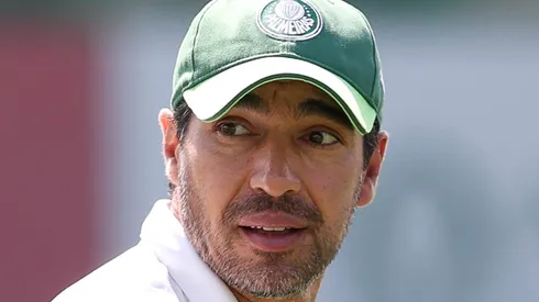 Abel Ferreira durante treinamento do Verdão