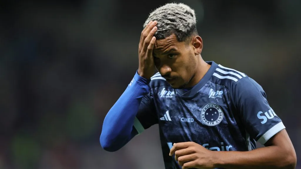 Matheus Pereira no Cruzeiro. Foto: Gilson Lobo/AGIF