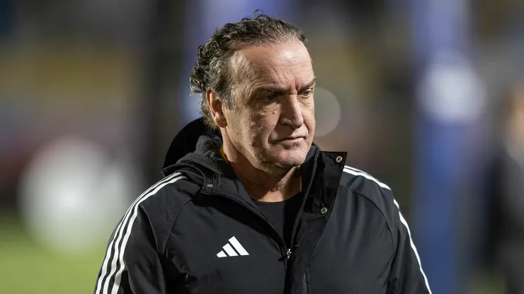 Cuca, técnico do Atlético-MG, foi questionado sobre a utilização da base no Galo - Foto: Pedro Souza / Atlético