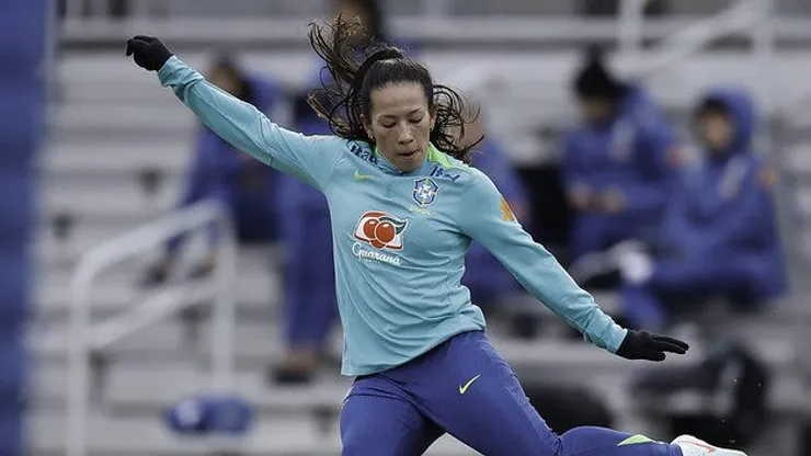 Bruninha pela Seleção. Foto:@rafaelribeirorio /CBF