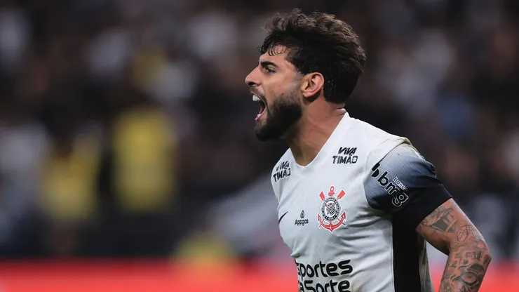 Yuri Alberto em partida pelo Corinthians. Foto: Ettore Chiereguini/AGIF