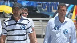 ELEICOES PARA PRESIDENTE NO GREMIO FUTEBOL PORTOALEGRENSE - Candidato Chapa 2 Raul mendez (D) e Hugo De Leon (E) diretor tecnico . Foto: Ricardo Rimoli/AGIF