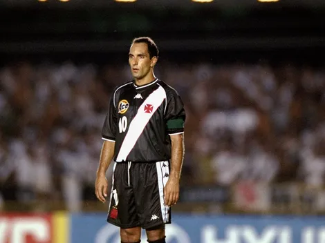 Edmundo é parabenizado pela diretoria do Vasco via redes sociais
