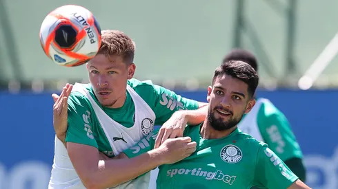 Bruno Fuchs é uma das novidades do Palmeiras amanhã contra o Sporting Cristal pela Libertadores