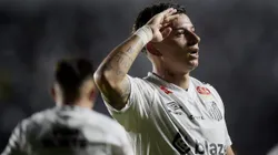 Barreal encerrou longo jejum pelo Santos. Foto: Alexandre Loureiro/AGIF