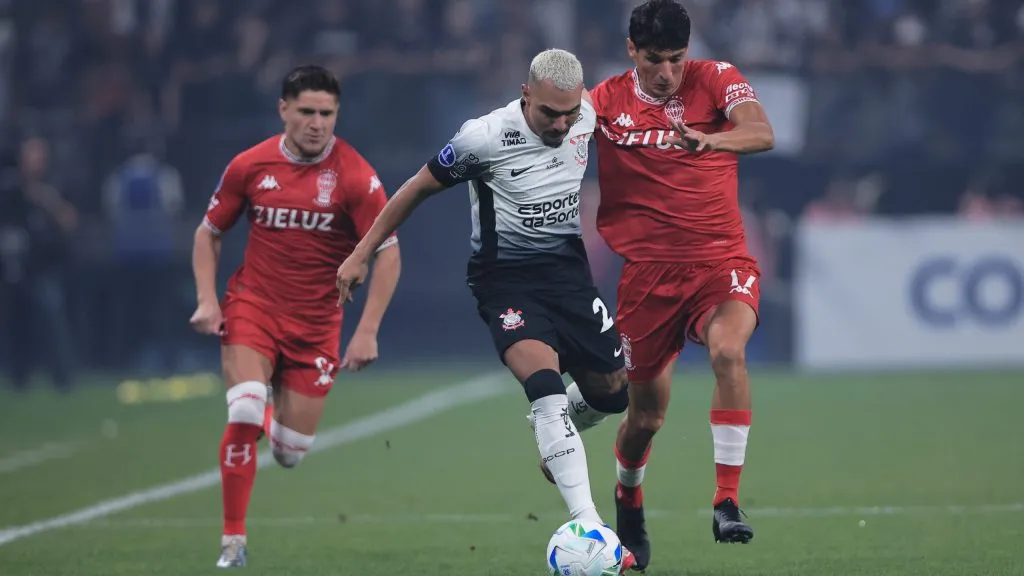 Corinthians x Huracán pela Copa Sul-Americana 2025. Foto: Ettore Chiereguini/AGIF