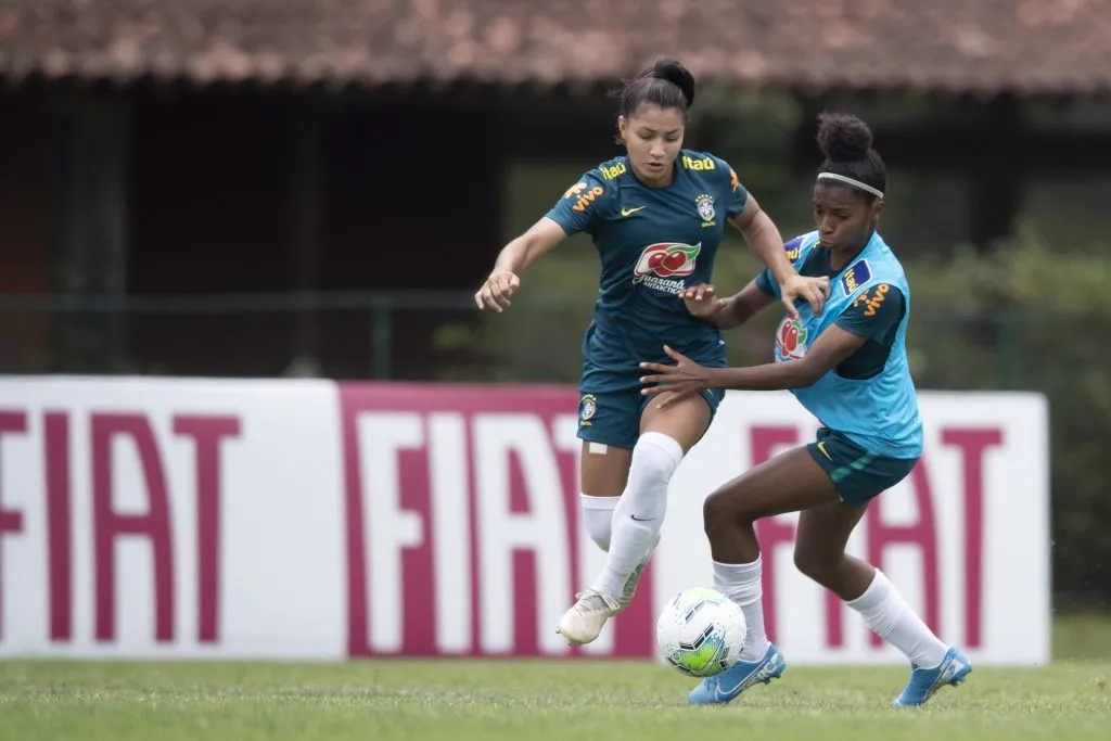 Treino da Seleção Feminina. Foto: Thais Magalhães/CBF