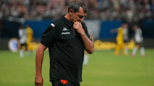 Carille, técnico do Vasco, durante partida contra o Madureira no estadio Arena da Amazonia pelo campeonato Carioca 2025. Foto: Aguilar Abecassis/AGIF