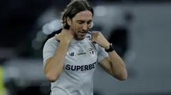 Luis Zubeldia técnico do São Paulo durante partida contra o Botafogo no estádio Engenhão pelo campeonato Copa Libertadores 2024. Foto: Alexandre Loureiro/AGIF