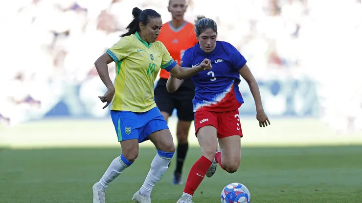 Brasil e Estados Unidos disputaram a final dos Jogos de Paris - Foto: Rafael Ribeiro/CBF
