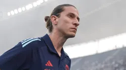 Filipe Luis tecnico do Flamengo durante partida contra o Vasco. Foto: Thiago Ribeiro/AGIF