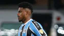 PR - CURITIBA - 13/08/2024 - COPA LIBERTADORES 2024, GREMIO X FLUMINENSE - Jemerson jogador do Gremio durante partida contra o Fluminense no estadio Couto Pereira pelo campeonato Copa Libertadores 2024.