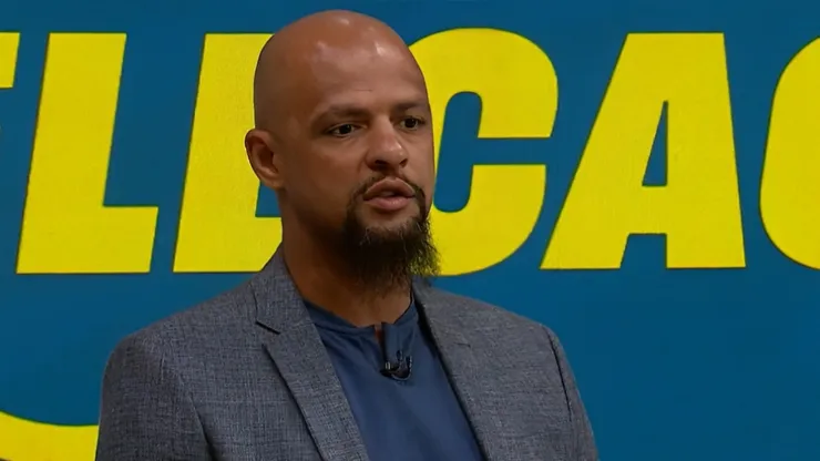 Felipe Melo, ex-jogador e comentarista do SpotTV